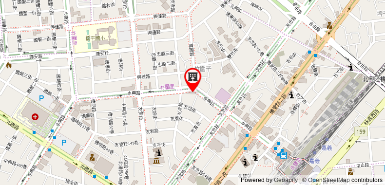 Sanhoce Hotel on maps