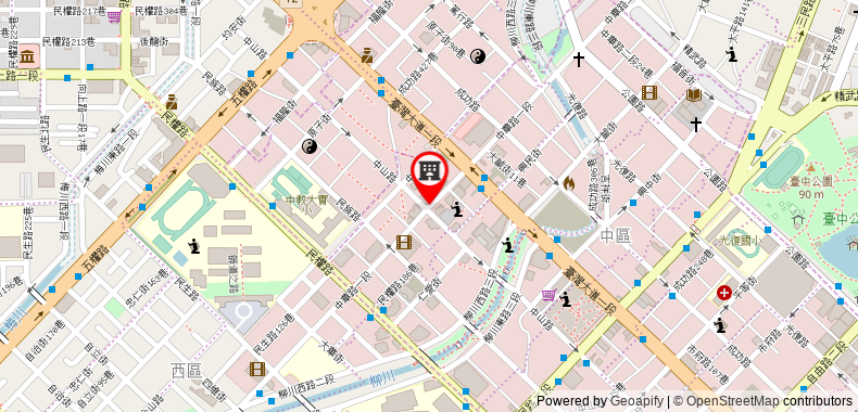 Bản đồ đến 10Taichung City/elevator/live 2-6 people/free wifi