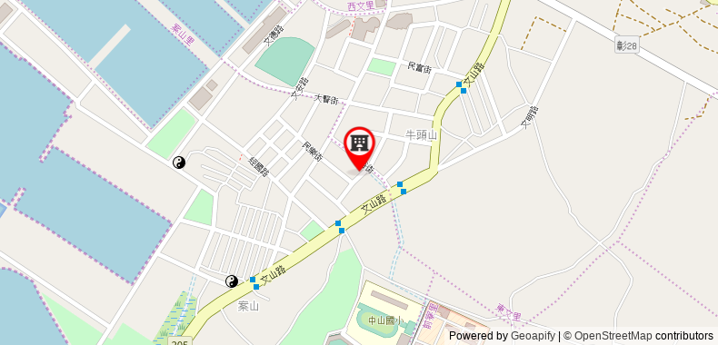 Bản đồ đến Penghu Moncsor International Youth Hostel