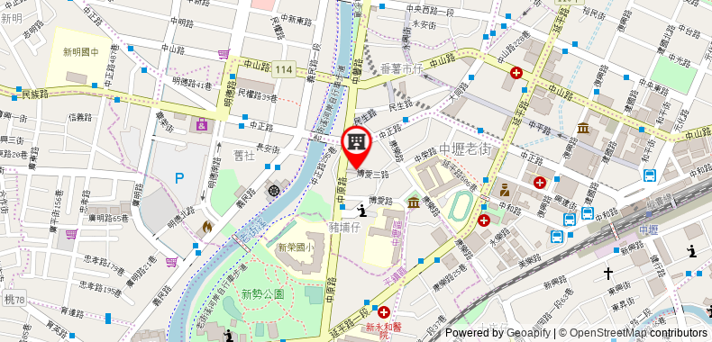 Bản đồ đến Khách sạn Mu