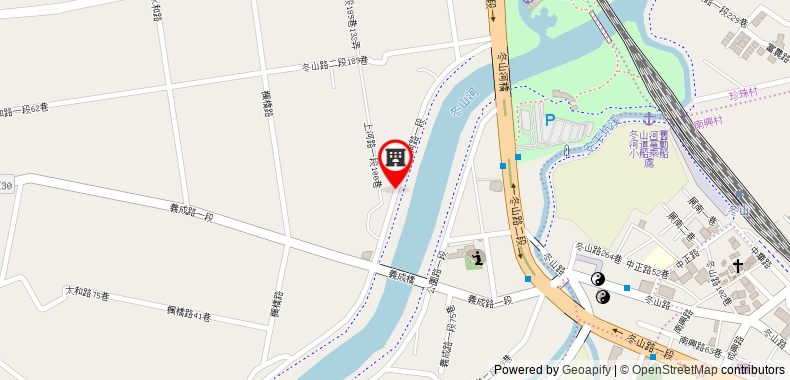 The River Yilan Bed & Breakfast on maps