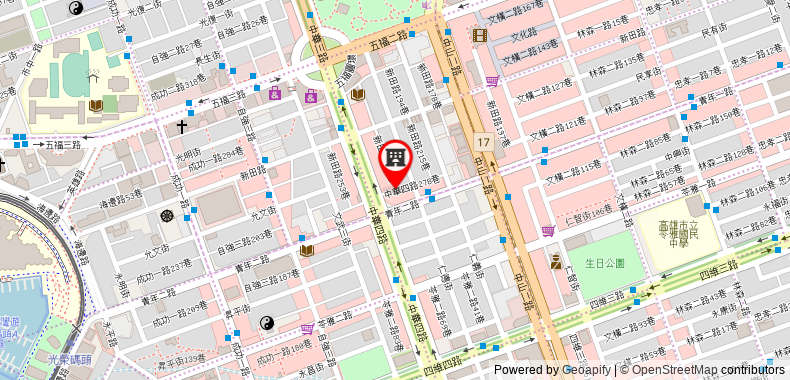 Bản đồ đến Khách sạn Kindness Han Shen
