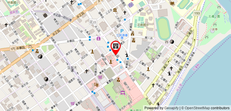 Bản đồ đến Khách sạn Dah Sing Business