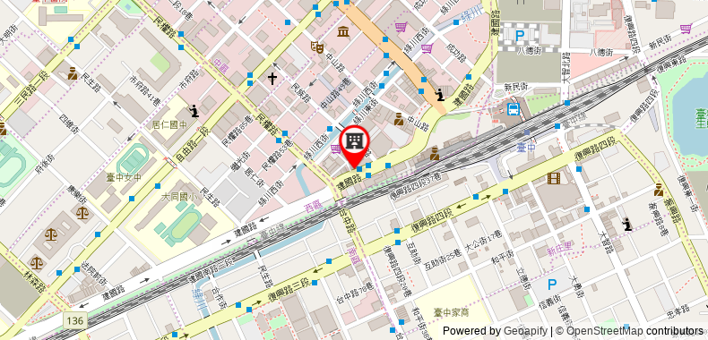 Bản đồ đến Khách sạn Lo Fu