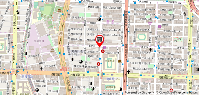 Jolley Hotel on maps