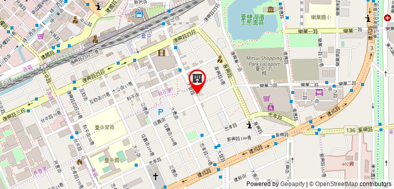 在地图上查看Old School - 田中央旅店