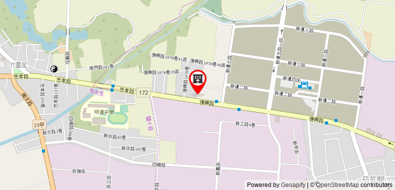 Bản đồ đến OHYA Boutique Motel-Shin-Ying Branch