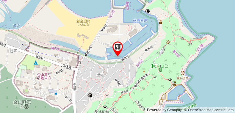 Bản đồ đến Jinshan Bay Hot Spring Resort
