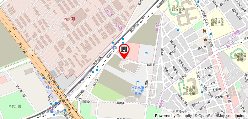 Bản đồ đến Khách sạn HOYA Resort Kaohsiung