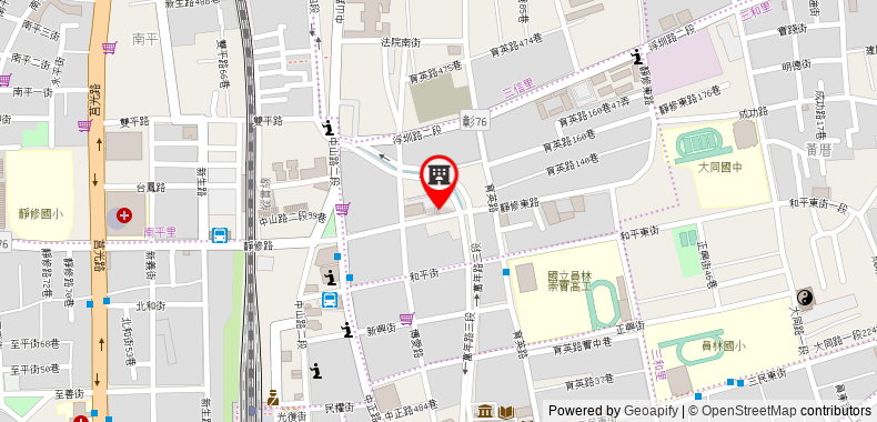 Bản đồ đến Khách sạn Kindness Yuanlin