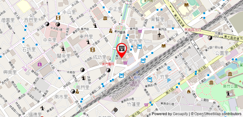 Bản đồ đến Khách sạn Tong Bing Express Inn