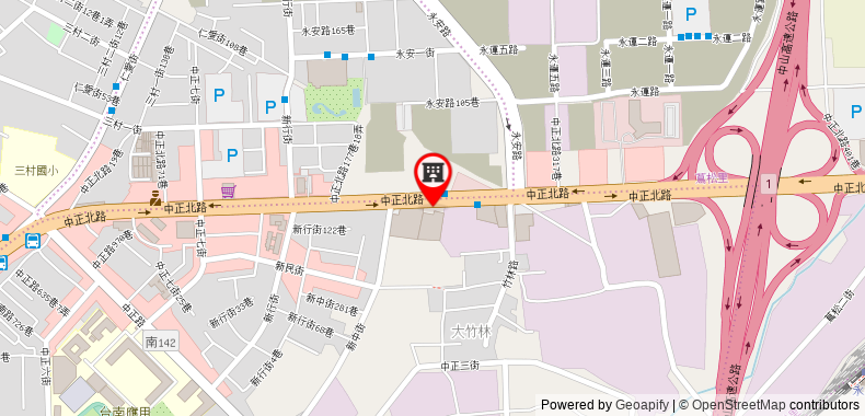 Bản đồ đến CHECK inn Select Tainan Yongkang