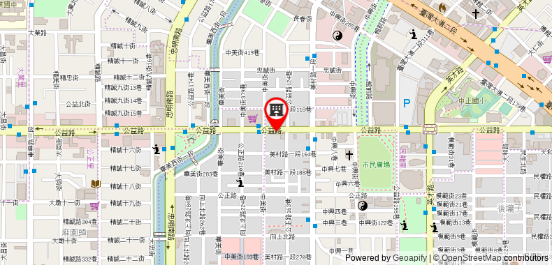 Bản đồ đến Stray Birds Taichung Hostel