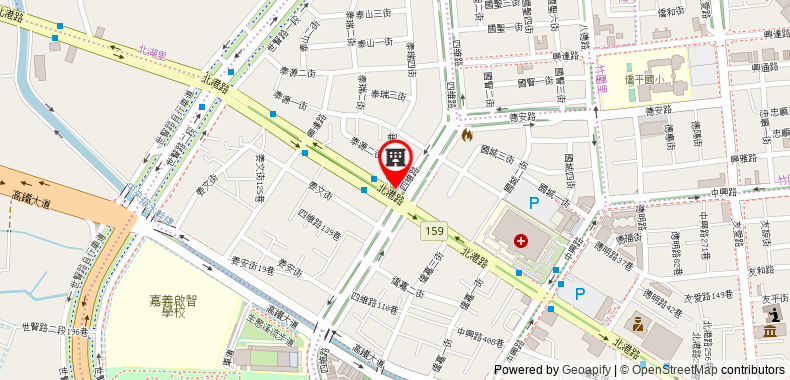 Bản đồ đến All-Ur Boutique Motel-Chia Yi Branch