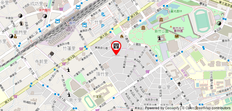 Bản đồ đến ZJ-Motel Hsinchu