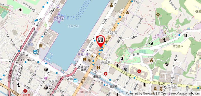 Bản đồ đến Khách sạn K- Keelung