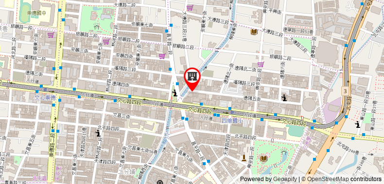 Bản đồ đến Khách sạn Charming City Taichung