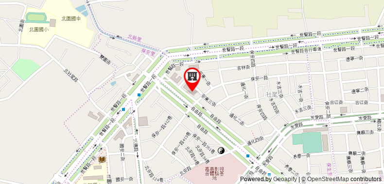 Bản đồ đến Khách sạn Royal Chiayi