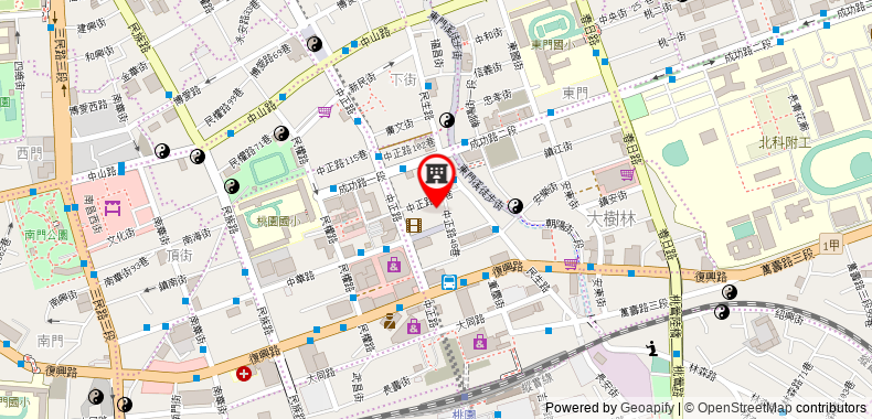 Bản đồ đến City Suites-Taoyuan Station
