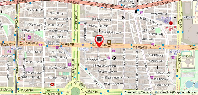 San Want Hotel on maps