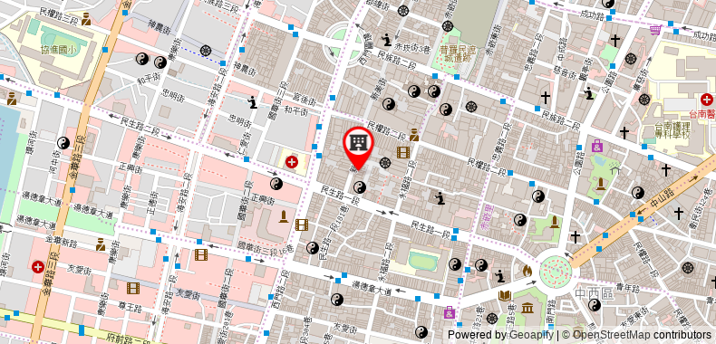 Bản đồ đến Khách sạn Hwa Mao Business