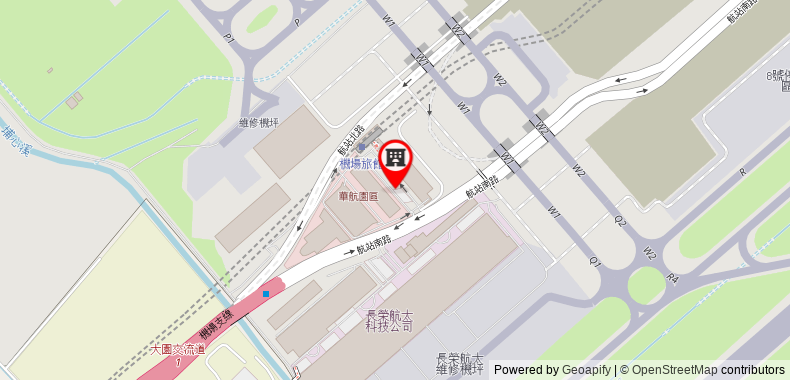 Novotel Taipei Taoyuan International Airport on maps