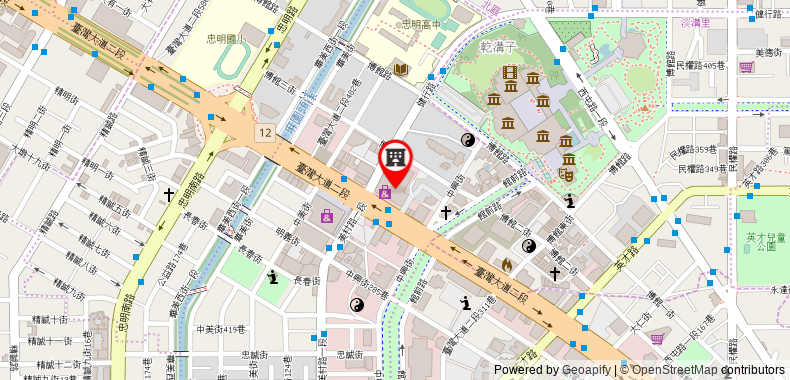 Bản đồ đến MiyaharaOphthalmology /Audit Village/Fengjia/SOGO