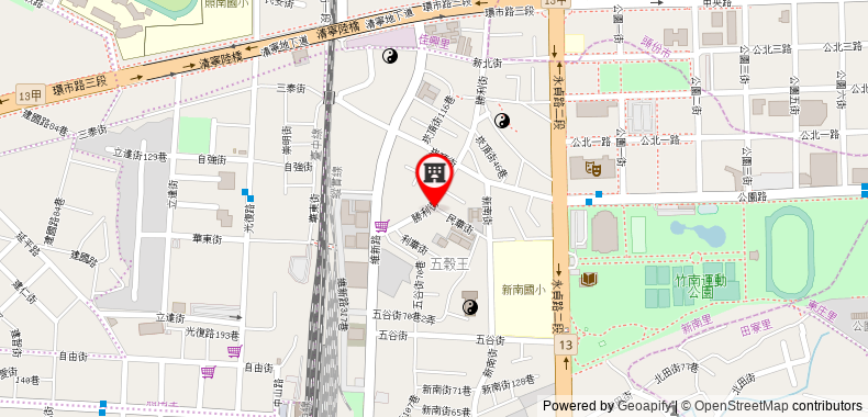 在地图上查看80平方米2臥室公寓 (竹南鎮) - 有1間私人浴室