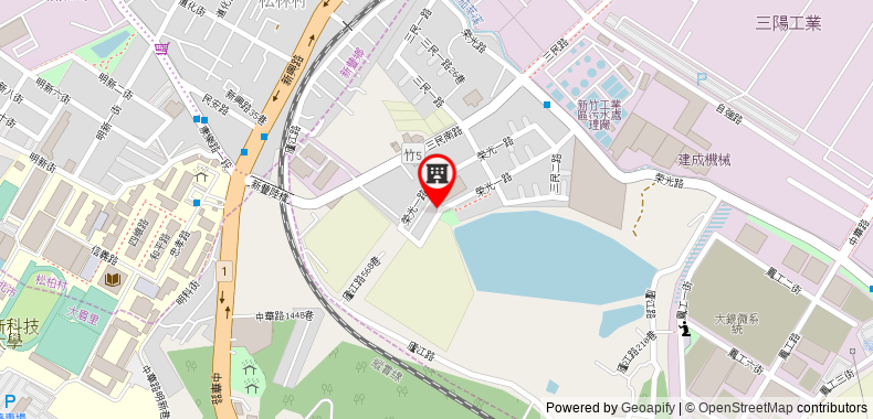 Bản đồ đến Cozy apartment near Xinfeng station 10mins - 3F-4