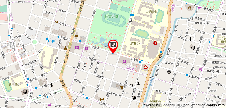 Bản đồ đến Khách sạn Fu Kuang