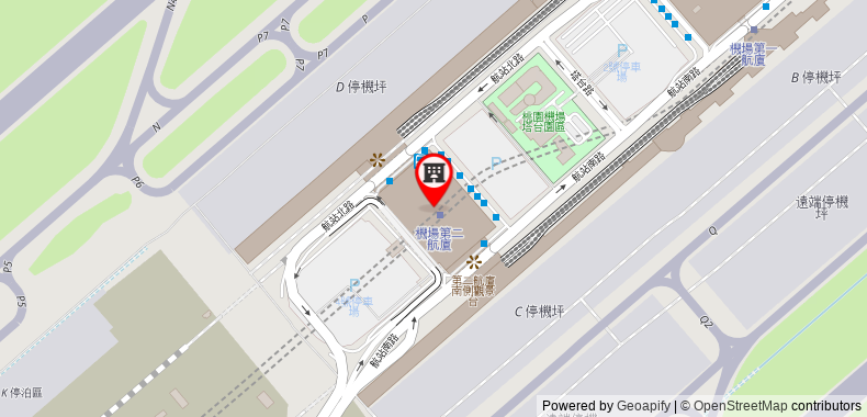 Bản đồ đến Khách sạn The Stay Capsule -Taoyuan Airport T2