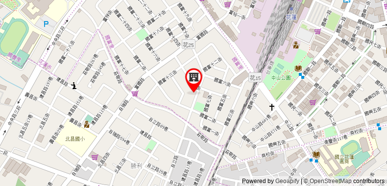 Friends' Home at Hualien No.35 on maps