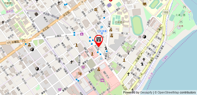 Bản đồ đến Khách sạn Wu Zhou
