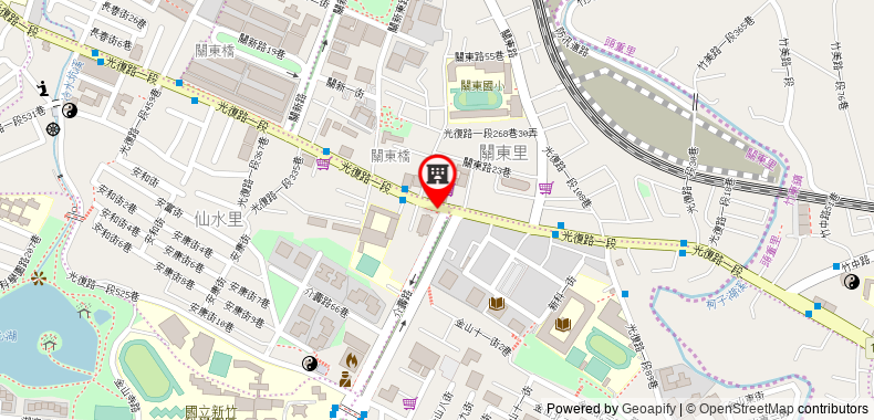 在地图上查看新竹老爺大酒店