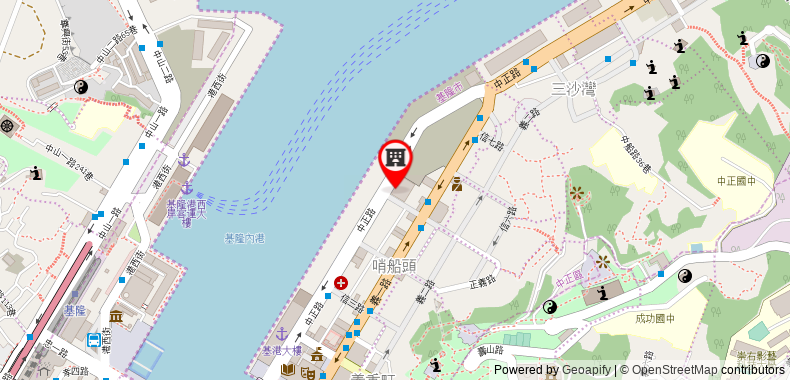 在地图上查看長榮桂冠酒店 - 基隆