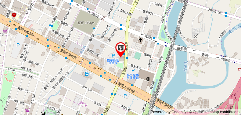 Bản đồ đến Khách sạn Howard Prince Taichung