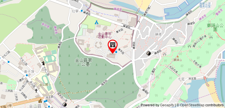 Bản đồ đến Jinshan Youth Activity Center