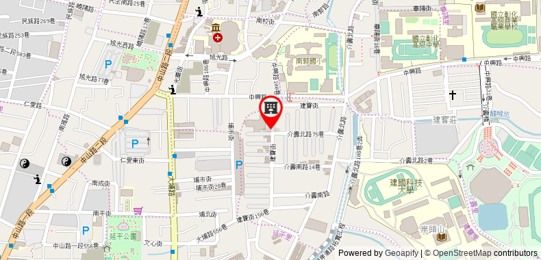 Bản đồ đến Khách sạn Forte Changhua