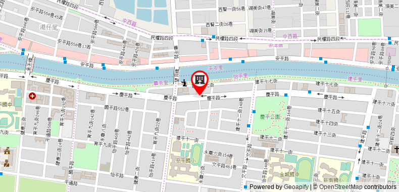 Bản đồ đến Midi Motel Tai Nan Branch