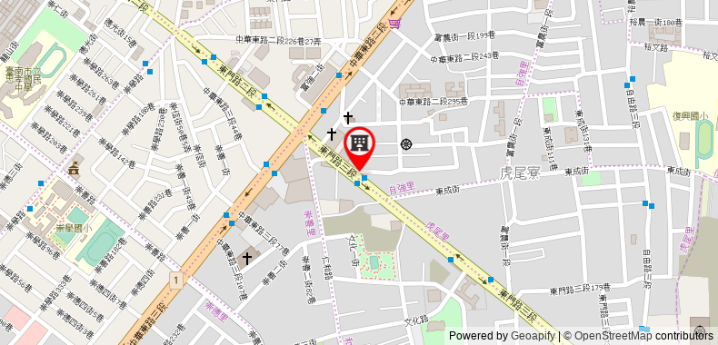 Asia Emperor Hotel on maps