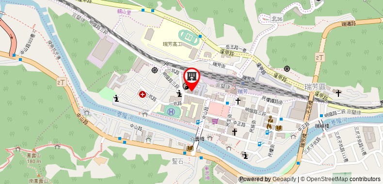 在地图上查看瑞芳驛青旅民宿-瑞芳火車站