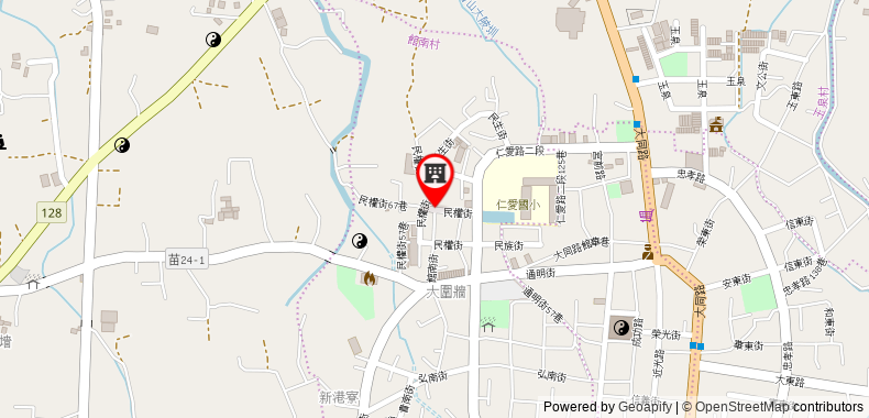 Bản đồ đến Momo Taiwan Miaoli Family House