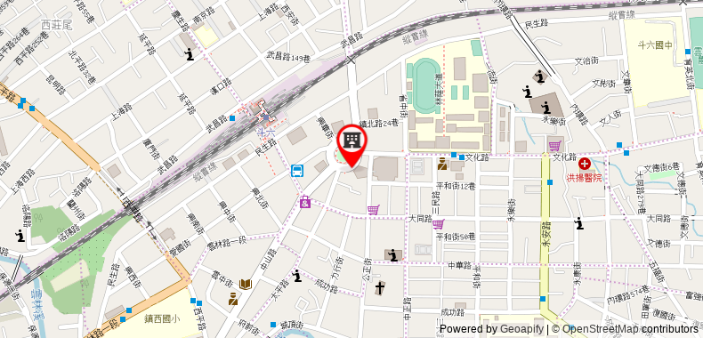 Bản đồ đến Khách sạn Tai Shin