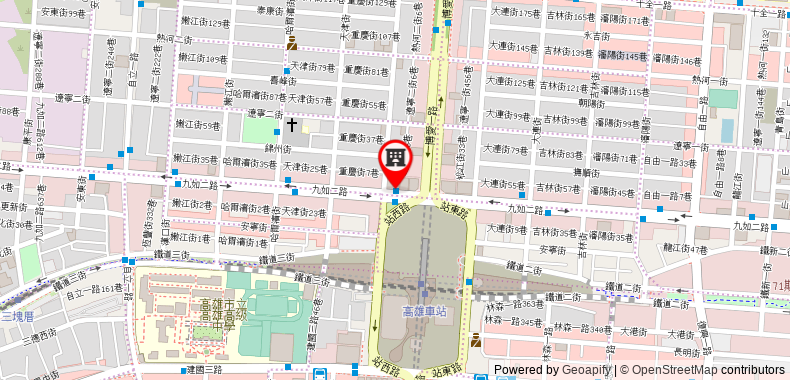 在地图上查看京城大飯店