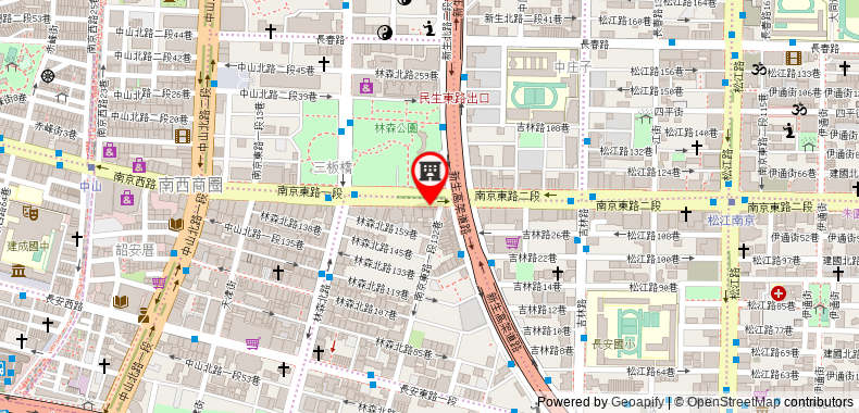 San Want Residences Taipei  on maps