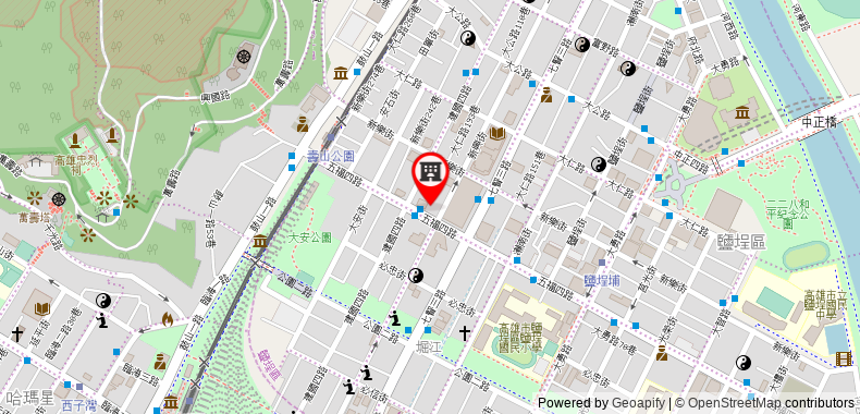OX Suites on maps