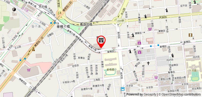 Bản đồ đến Khách sạn Hi Chuiyang