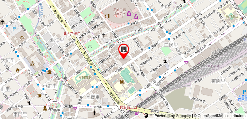 Fleur Lis Hotel Hsinchu on maps