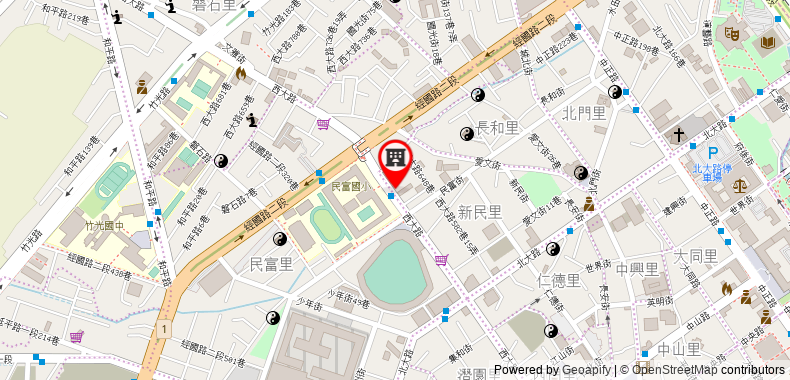 Bản đồ đến Khách sạn Xinshe