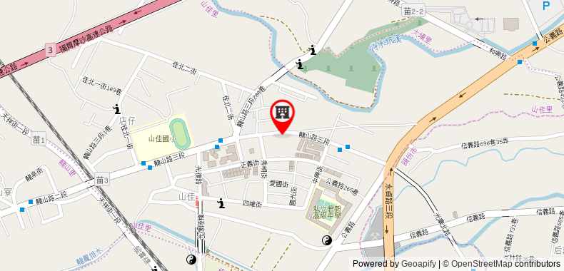 在地图上查看50平方米1臥室公寓 (竹南鎮) - 有1間私人浴室